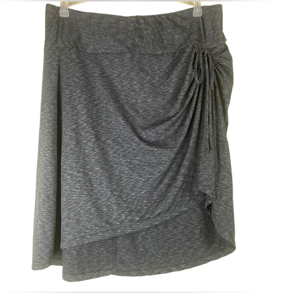 The North Face Women’s Gray Adjustable Gathered Skirt With Stretchy Waist Sz XL